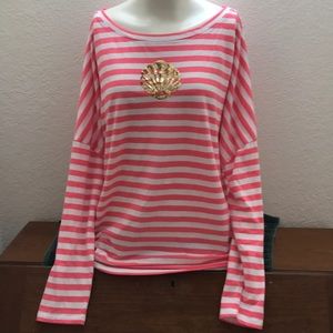 Lilly Pulitzer striped shirt